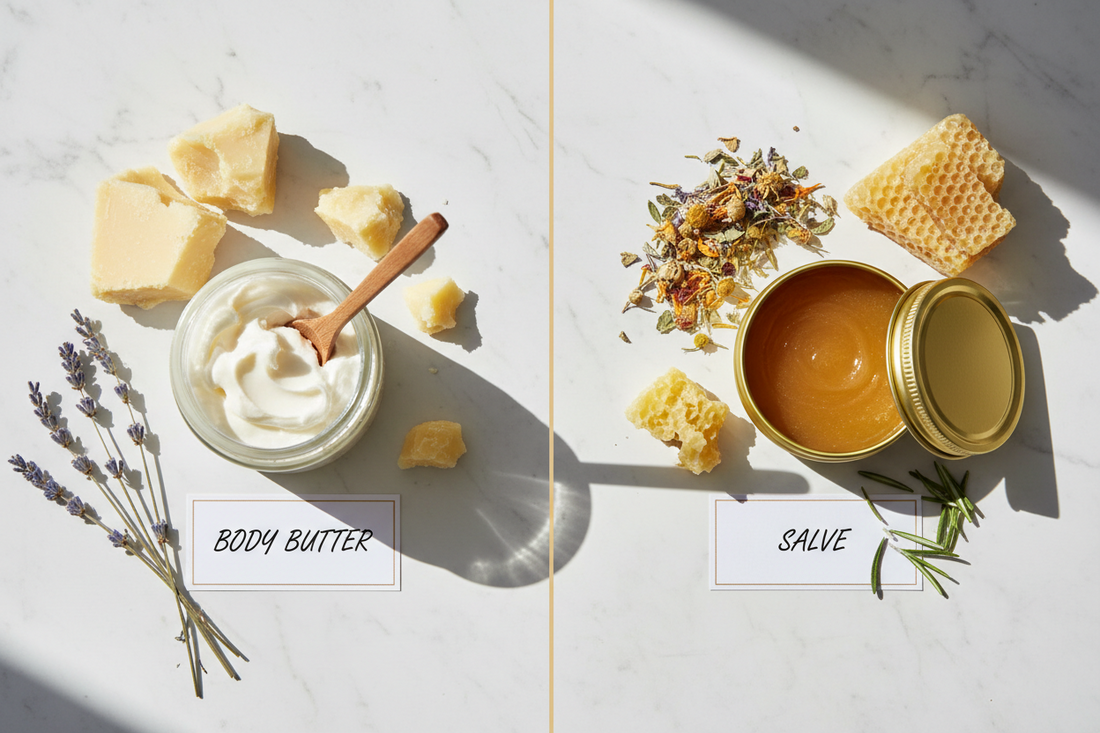 body butter and salve images