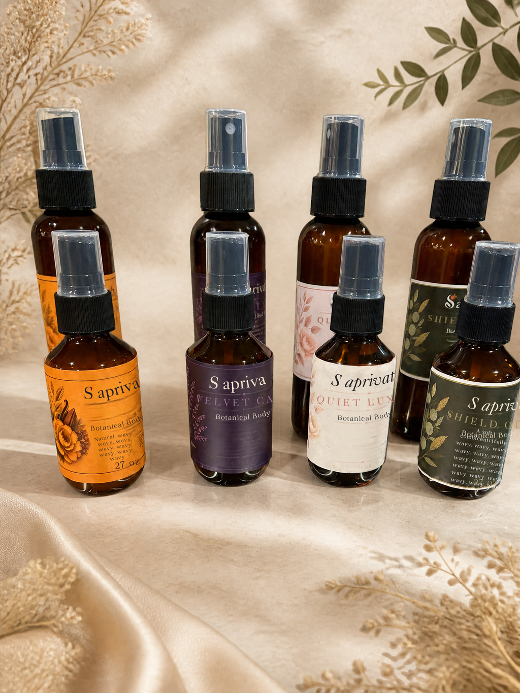 Body Veil – Botanical Moisture Mist for skin and hair | Saprivah