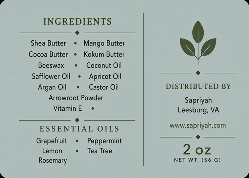 Body Butter for Dry Skin | Natural Moisturizer