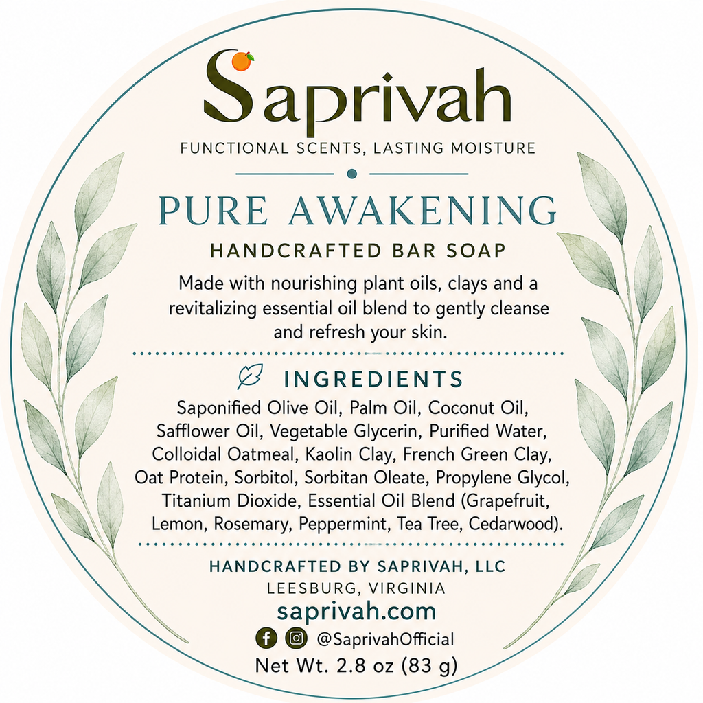 Pure Awakening Soap | Saprivah