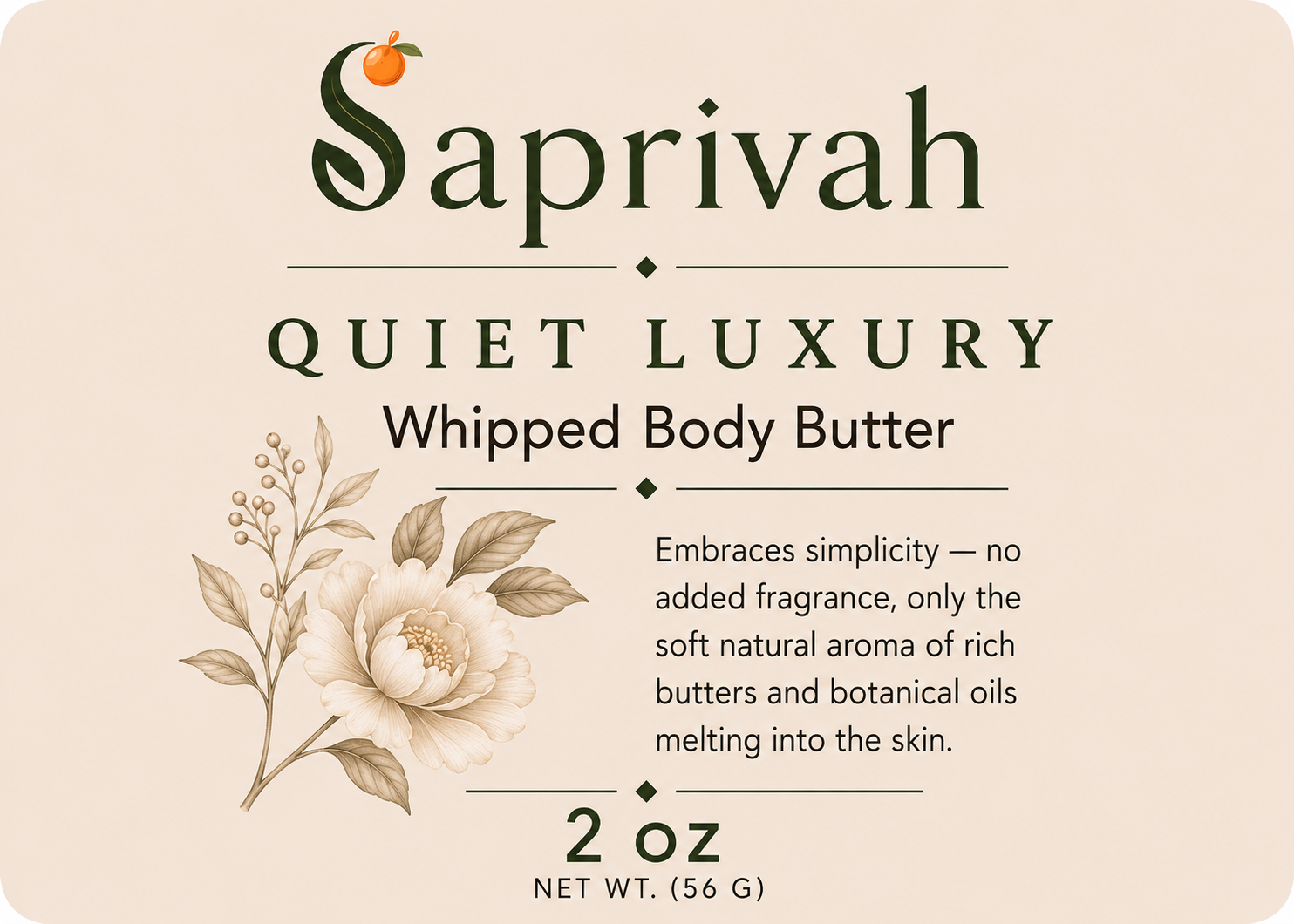 Body Butter for Dry Skin | Natural Moisturizer