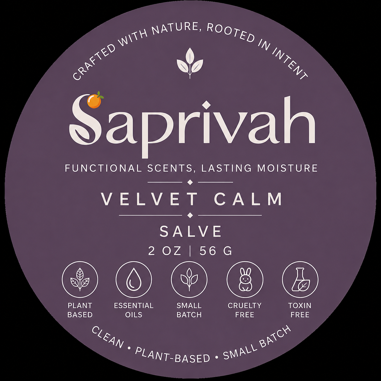 Velvet Calm 2oz Duo | Saprivah